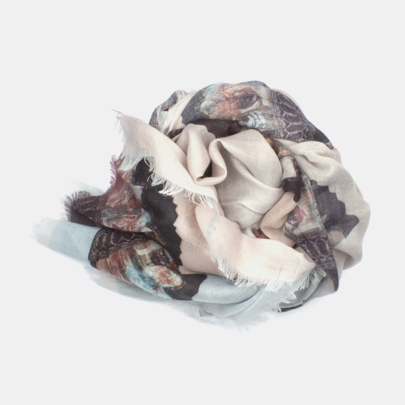Bordeaux Sjal Multi Multi