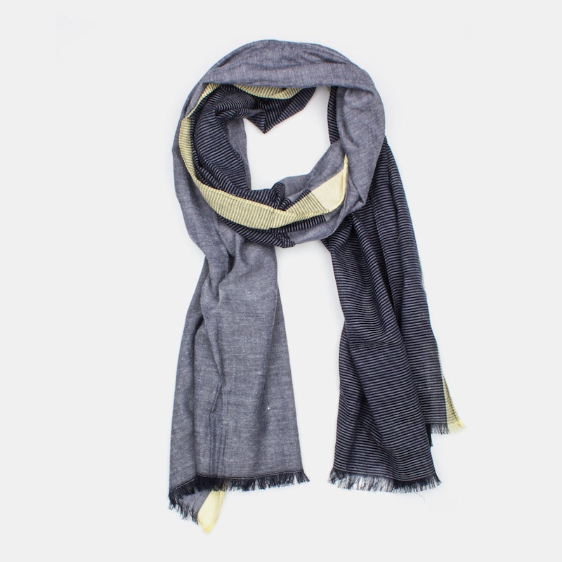 Greenpoint Sjal Navy Marin