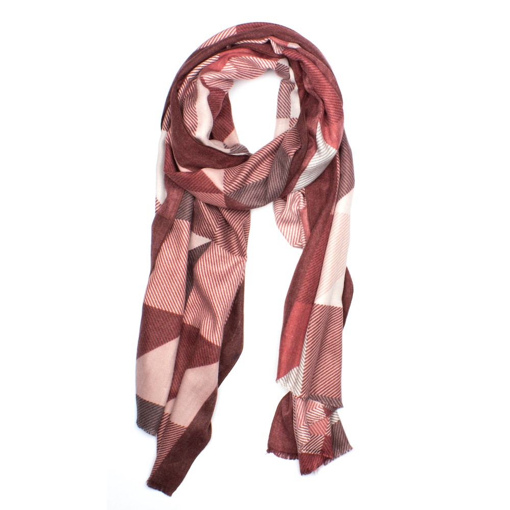 Grandia Sjal Rosa Rosa