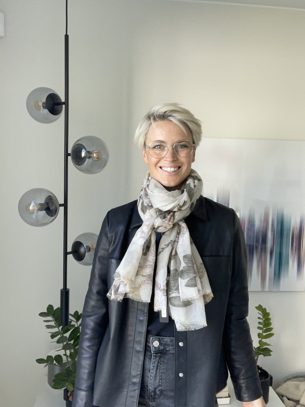 Spa Sjal Grön Grön