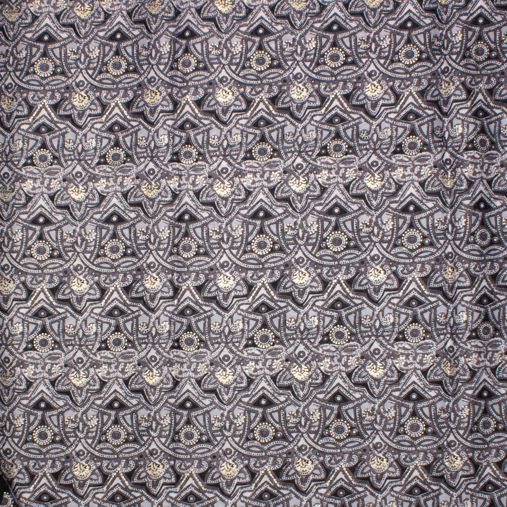 Bryssel Sjal Svart Svart