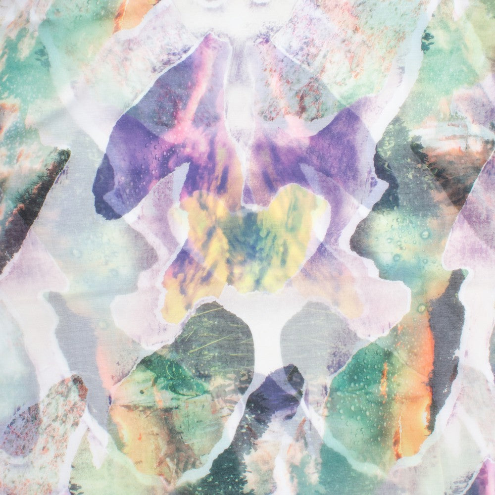 Kleve Sjal Lila Lila