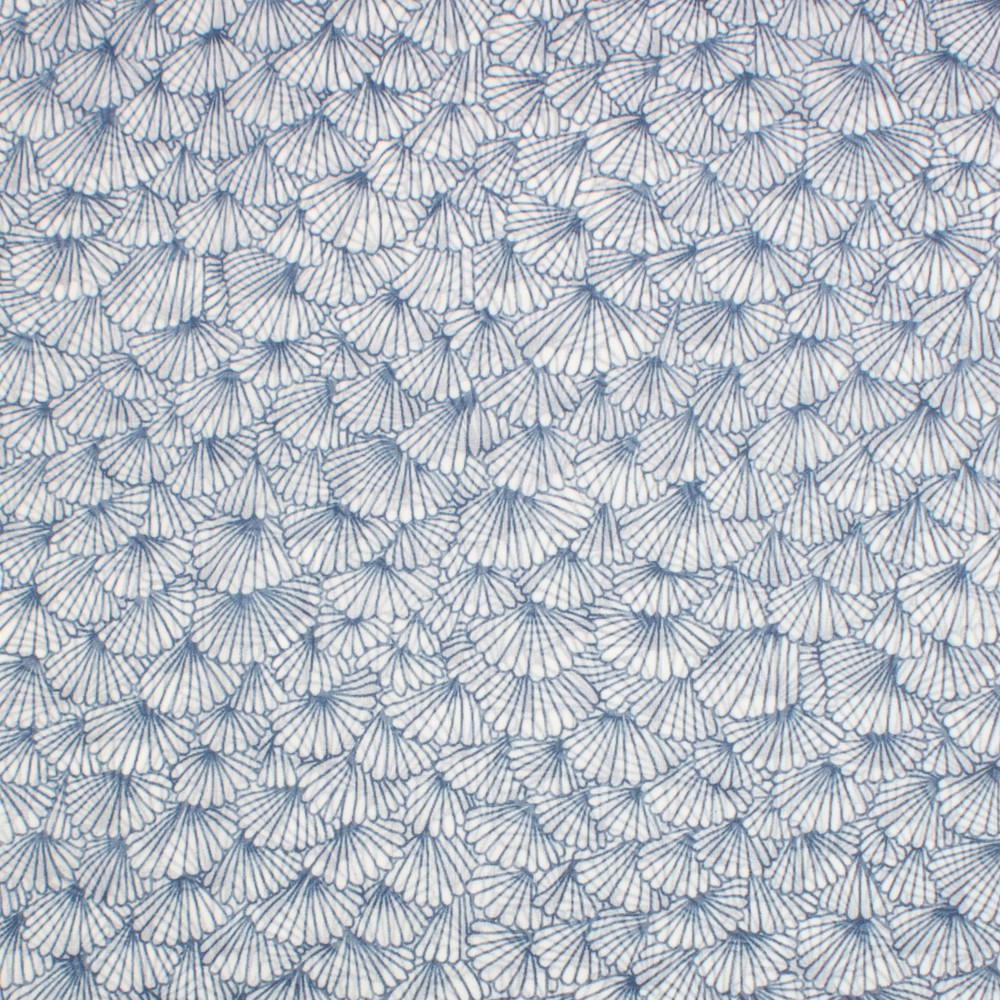 Duren Sjal Blå Blå