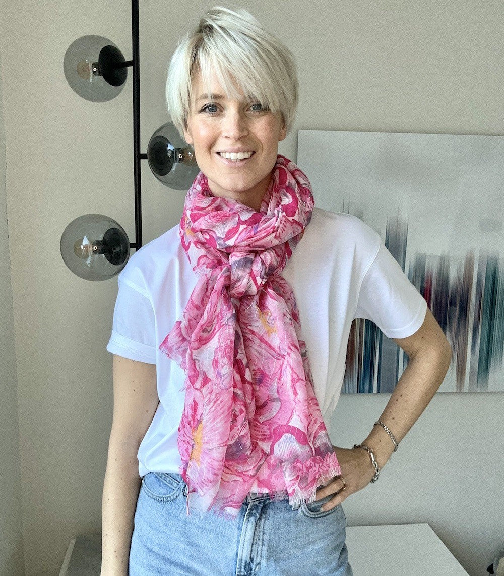 Sneek Sjal Rosa Rosa