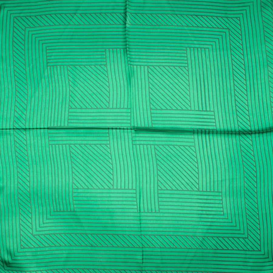 Balk Sjal 70x70cm Grön Grön