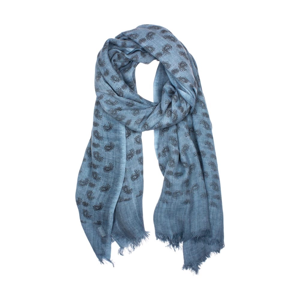 Borkum Shawl Blue
