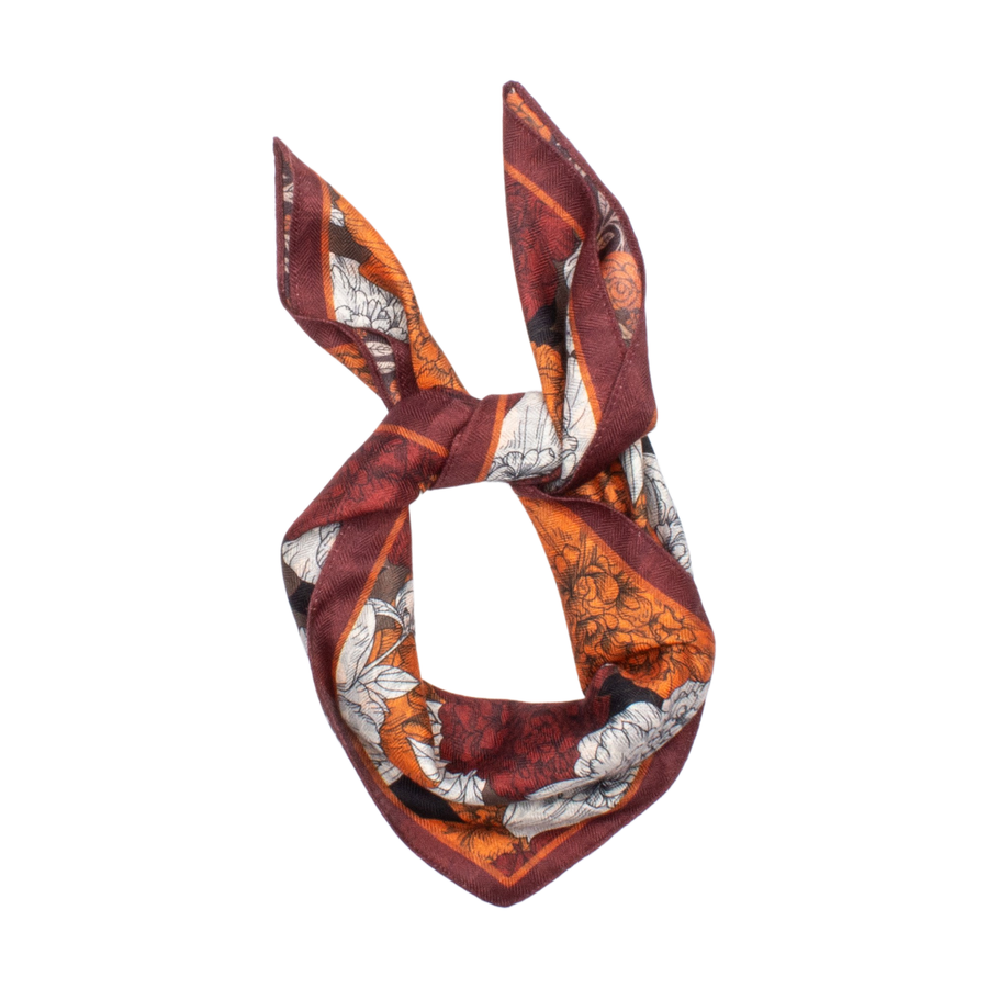 Faro Sjal Burgundy