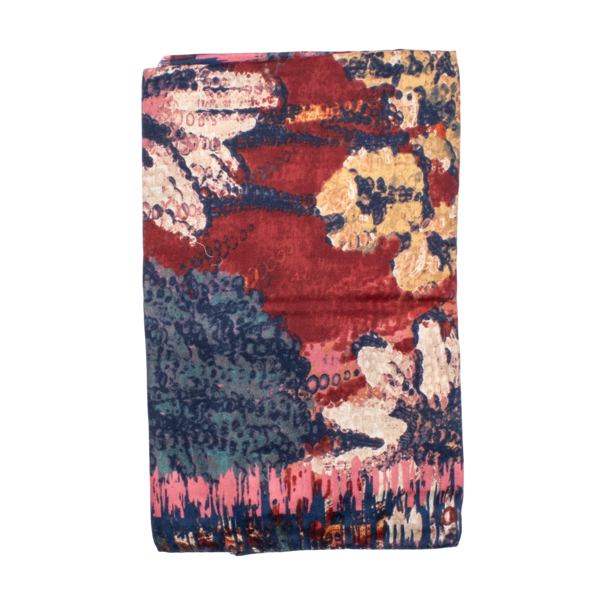 Tavira Sjal Burgundy