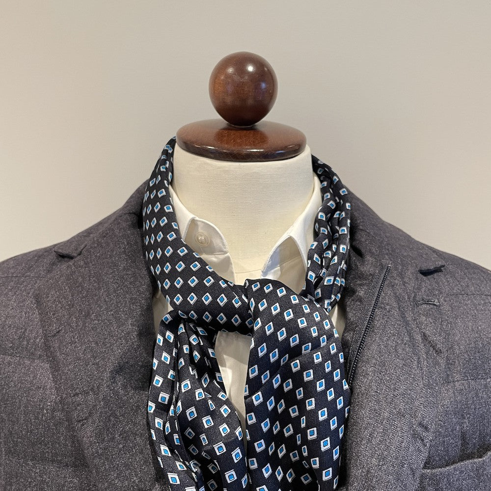 Florida Sidensjal Marinblå Marinblå