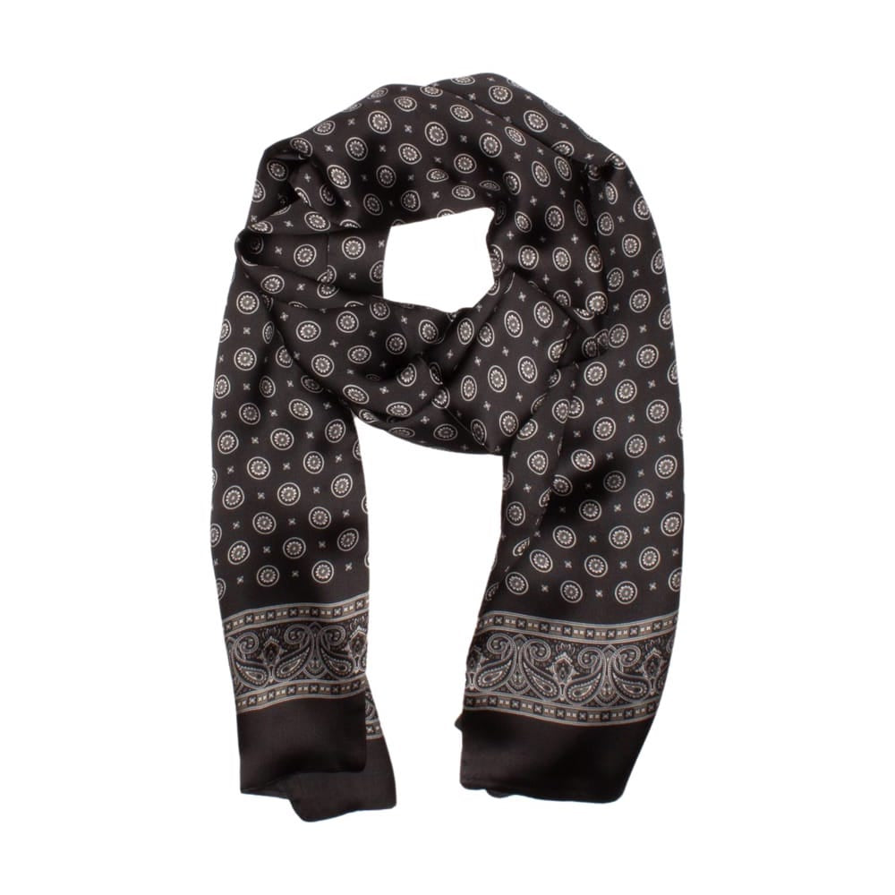 Trischen Silk Shawl Black