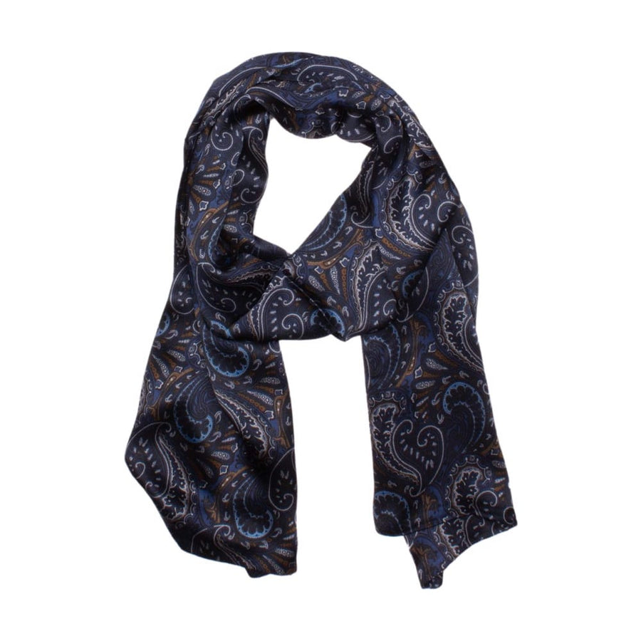 Struckum Silk Shawl Blue