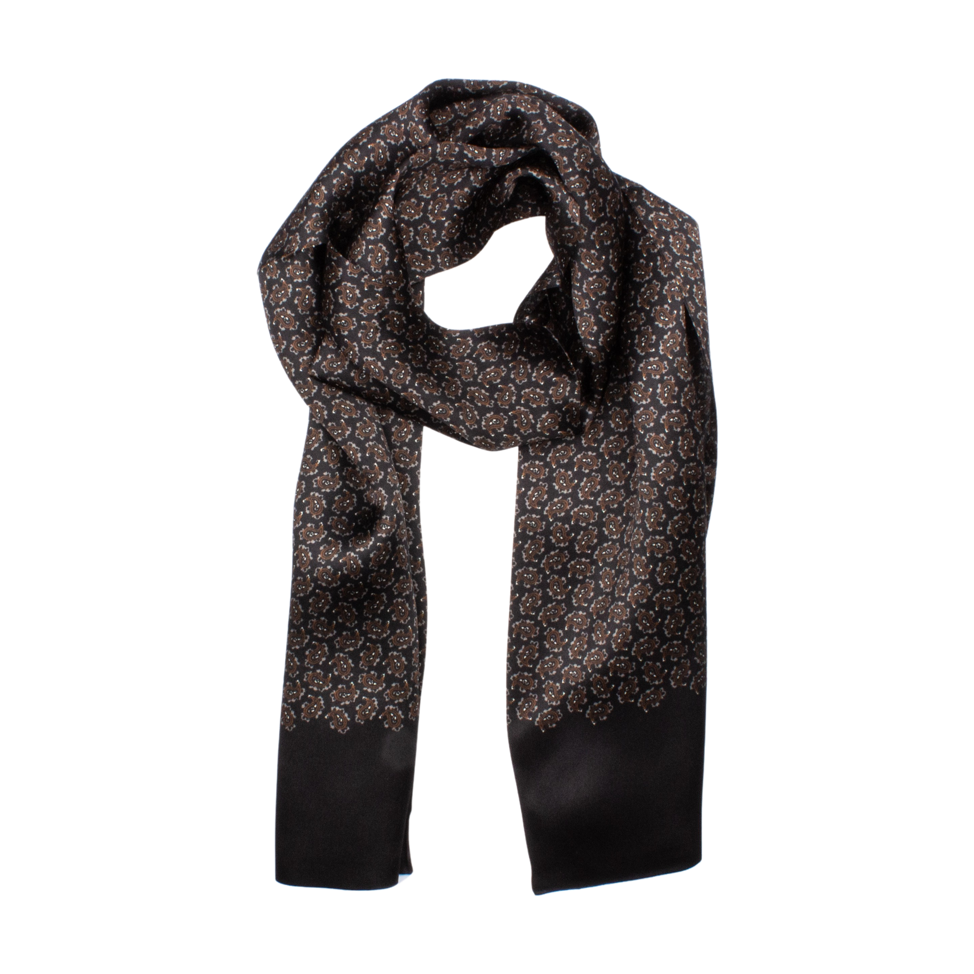 Fuzetas Silk Scarf Black