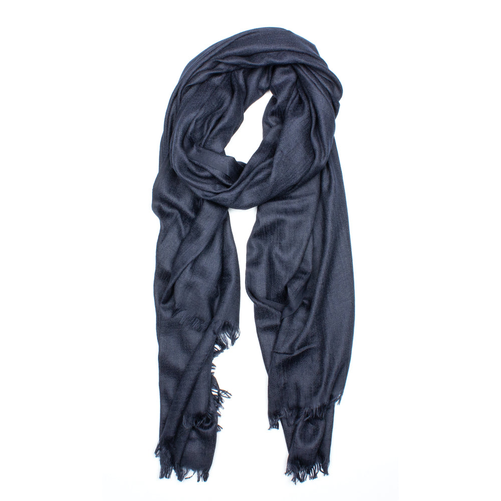 Grands Boulevards Shawl Navy blue