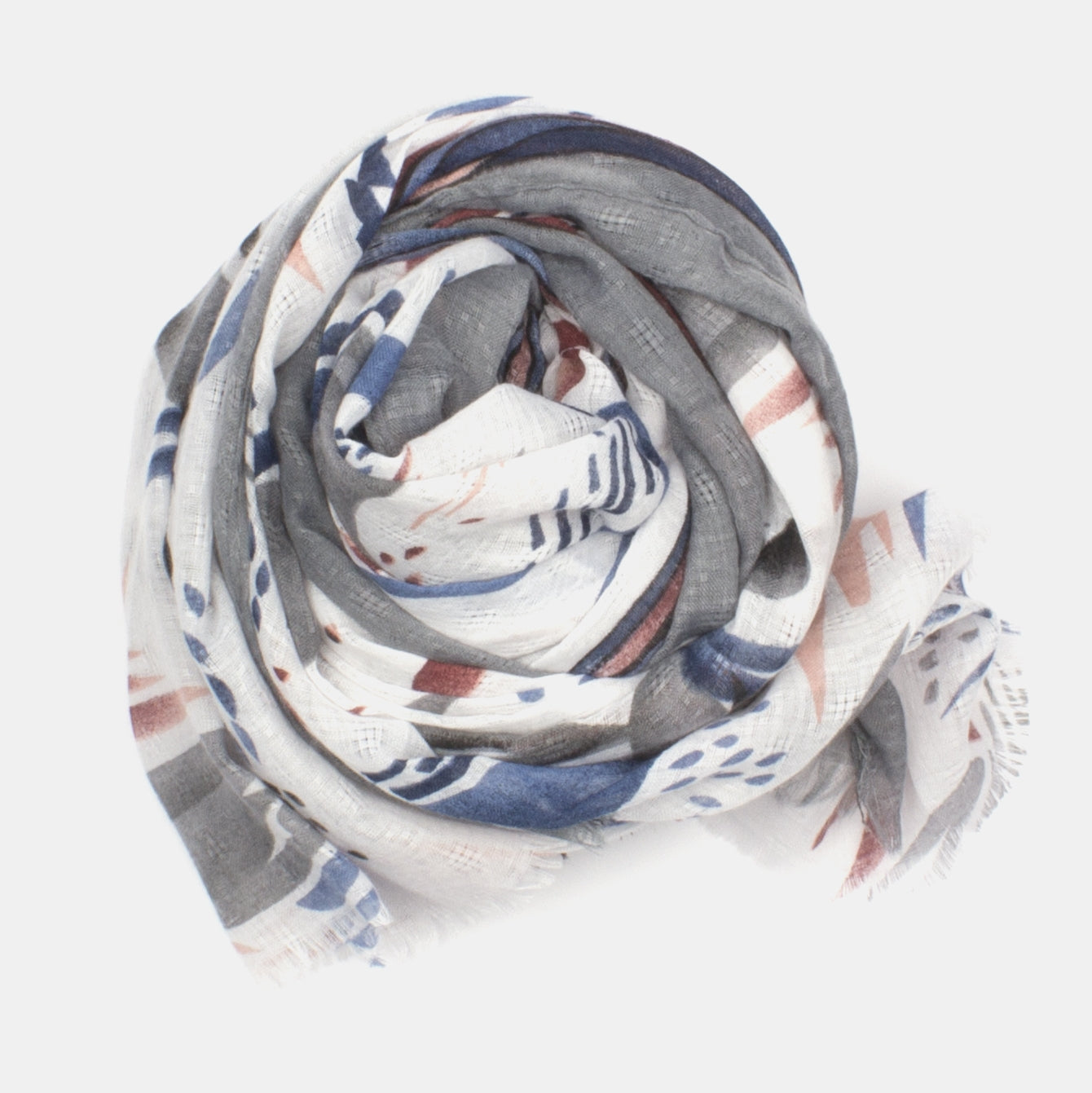 Amiens Sjal Blå Blå