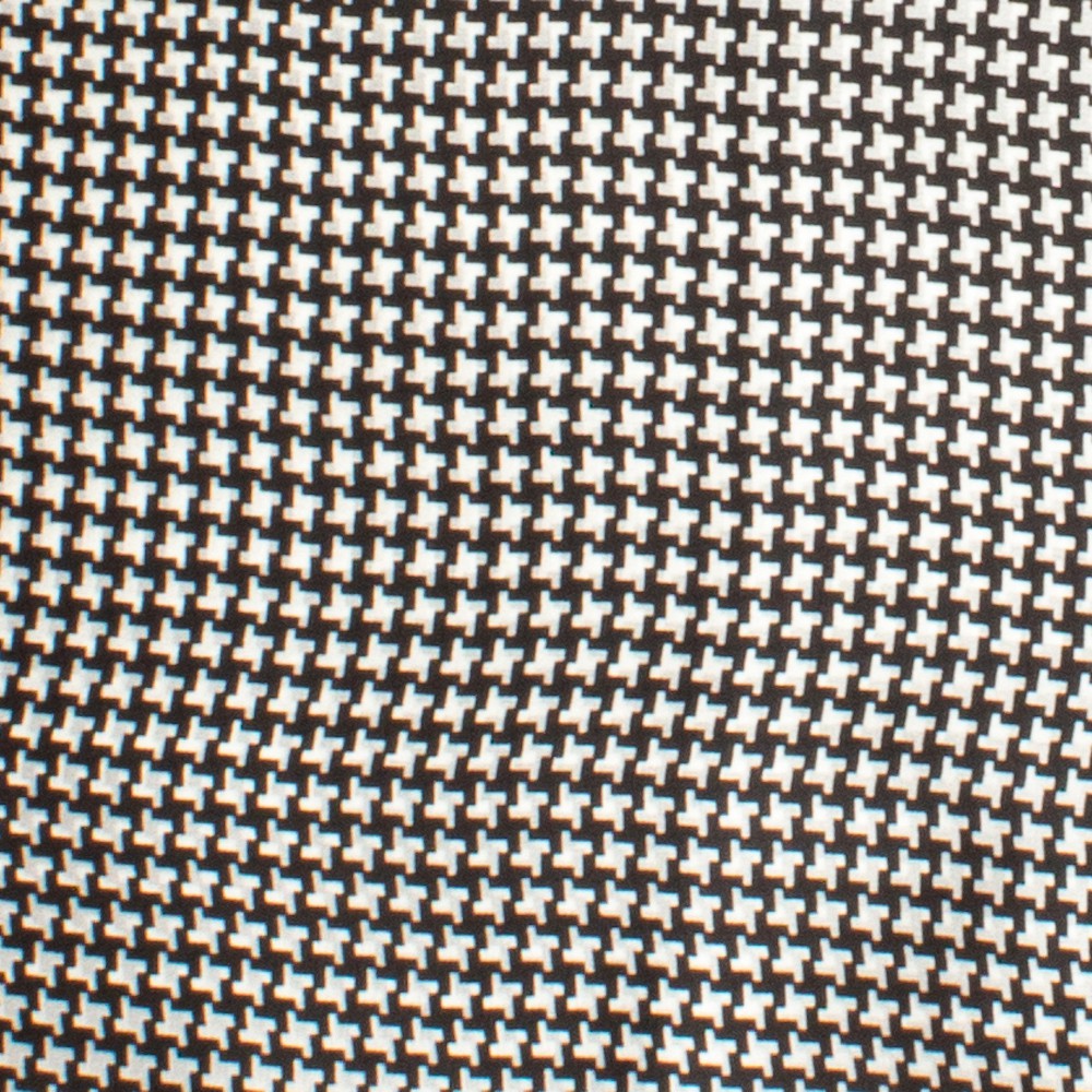 De Panne Sidensjal Svart Svart